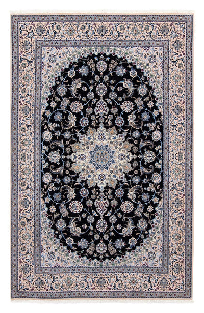 Nain - 9La Teppich 204x295cm - Perserteppich - schwarz