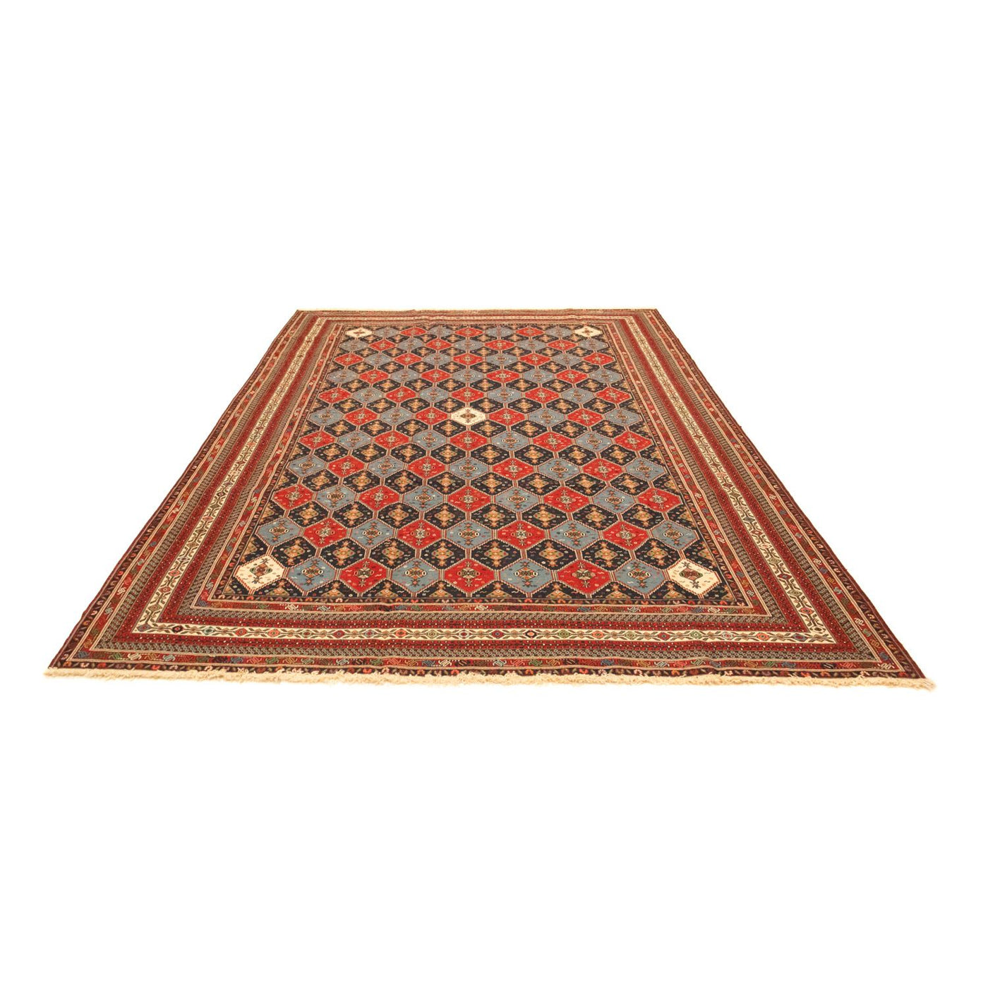 Afshar Sirjan Tapis 290x199cm - Tapis persan