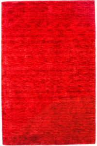 Tapis en laine - 178 x 117 cm - rouge