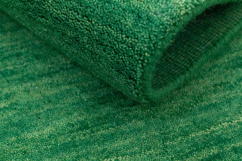 Tapis Gabbeh - Softy - 300 x 250 cm - vert