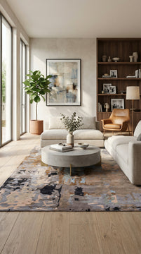 Designer Teppich - Colorburst - rechteckig