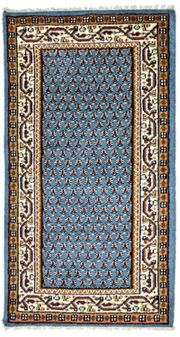Tapis oriental - 160 x 90 cm - turquoise