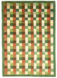 Tapis Népalais - 230 x 160 cm - vert