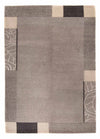 Tapis Népalais 160x230cm - Tapis en laine - Rectangle / Gris / 160 x 230 cm Rectangle