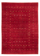 Gabbeh Teppich - Loribaft Softy 240 x 170 cm - dunkelrot