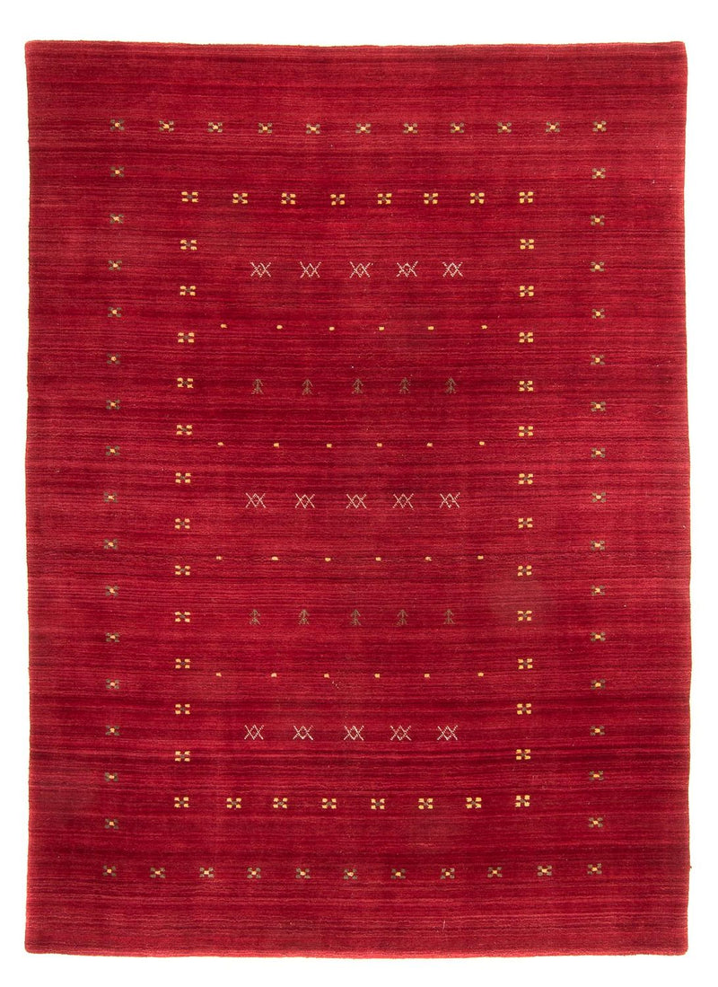 Gabbeh Teppich - Loribaft Softy 240 x 170 cm - dunkelrot
