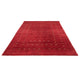 Gabbeh Teppich - Loribaft Softy 240 x 170 cm - dunkelrot