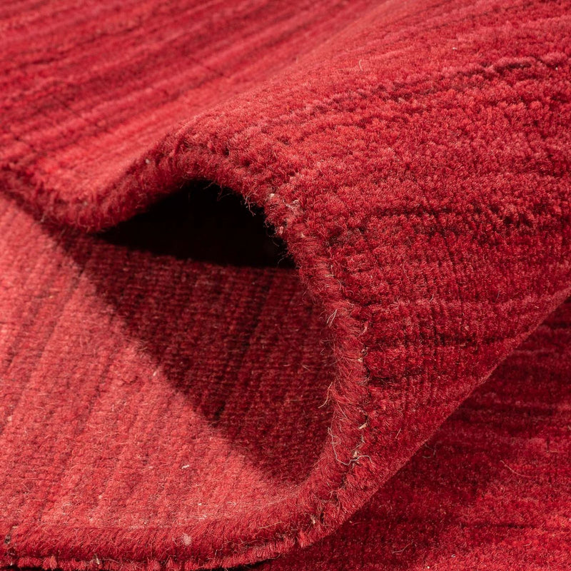 Gabbeh Teppich - Loribaft Softy 240 x 170 cm - dunkelrot