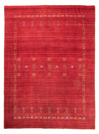 Tapis Gabbeh - Loribaft Softy - 240 x 170 cm - rouge foncé