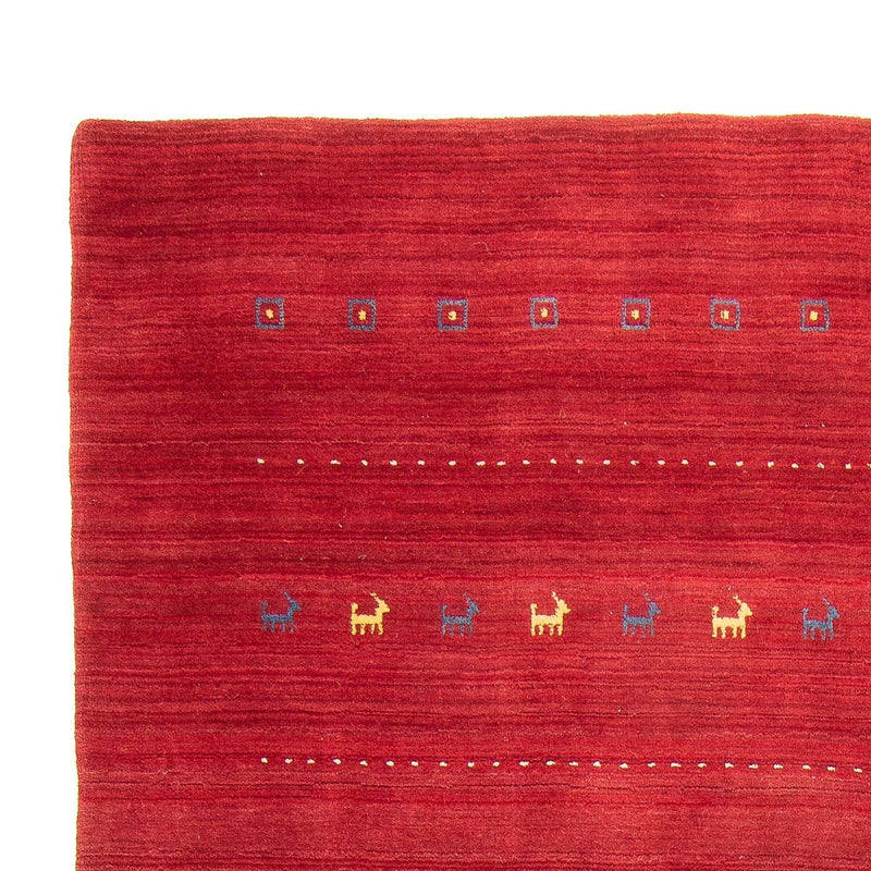 Gabbeh Teppich - Loribaft Softy 240 x 170 cm - dunkelrot