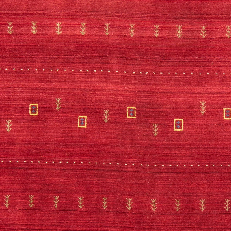 Gabbeh Teppich - Loribaft Softy 240 x 170 cm - dunkelrot
