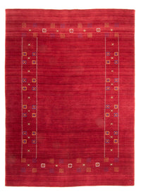 Tappeto Gabbeh - Loribaft Softy - 240 x 170 cm - rosso scuro