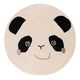Panda Tappeto per Bambini Rotondo