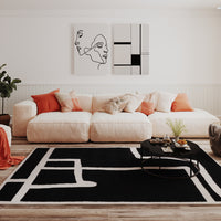 Tapis en laine - Urban-Edge - rectangle