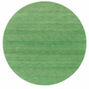 Gabbeh Teppich Uriah - Wollteppich - Rund / Seeblau / 200 x 200 cm Rund