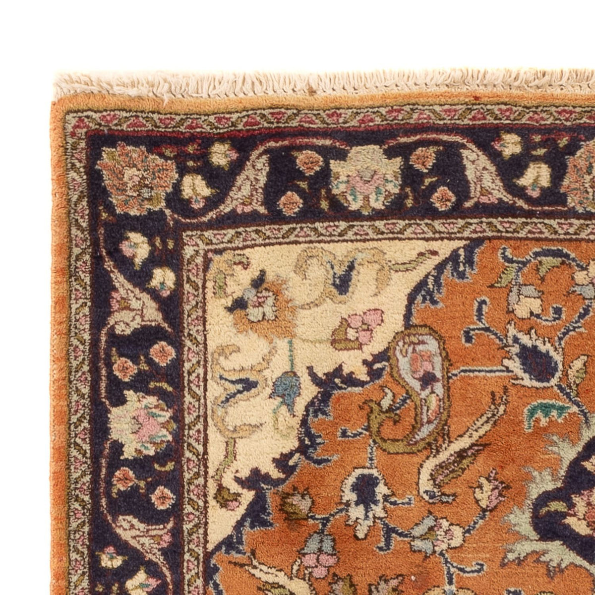 Perserteppich - Nomadic - 135 x 102 cm - terrakotta