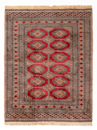 Tapis Pakistani - 165 x 124 cm - beige foncé