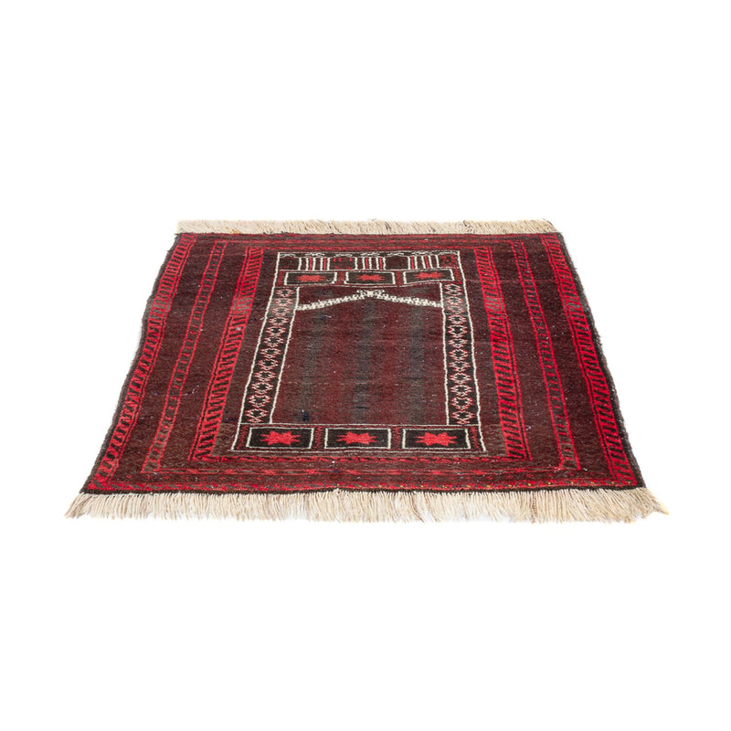 Belutsch Teppich - 147 x 97 cm - dunkelrot