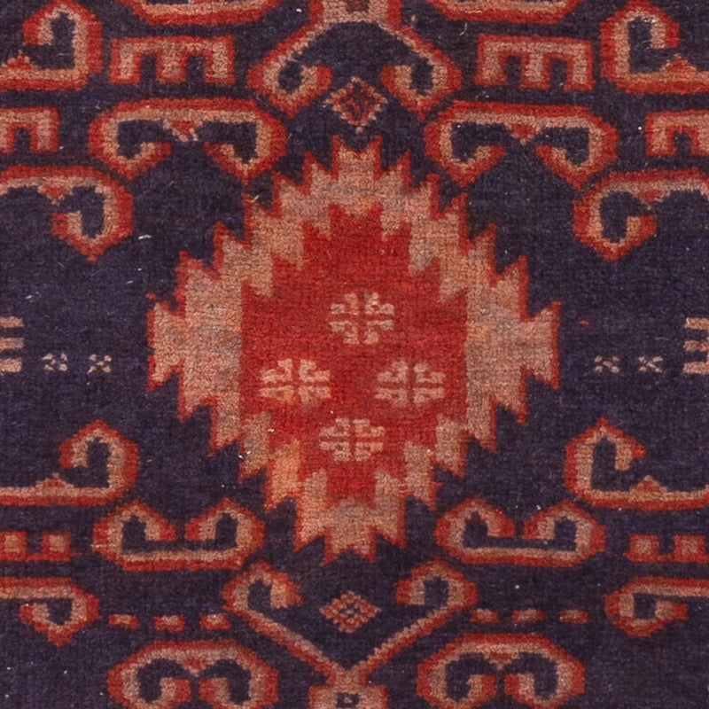 Belutsch Teppich - 120 x 60 cm - bordeauxrot