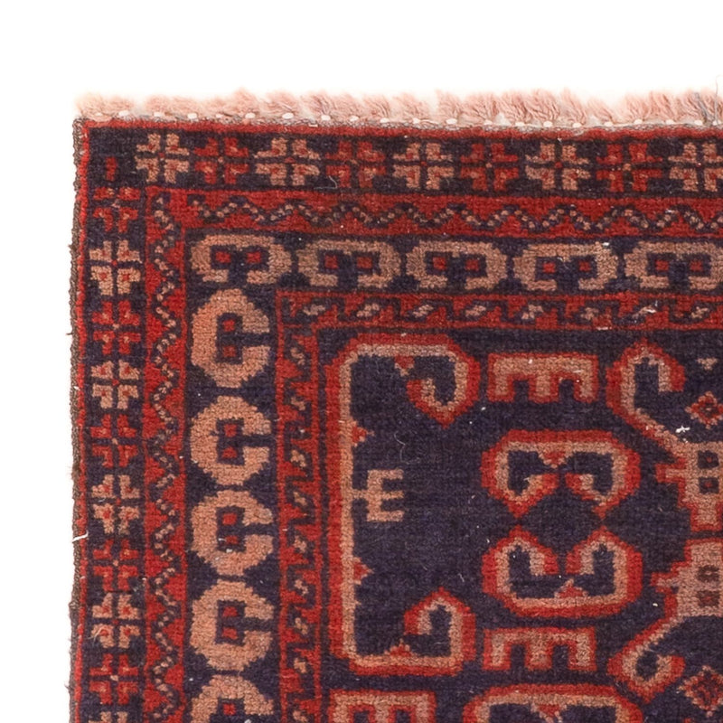 Belutsch Teppich - 120 x 60 cm - bordeauxrot